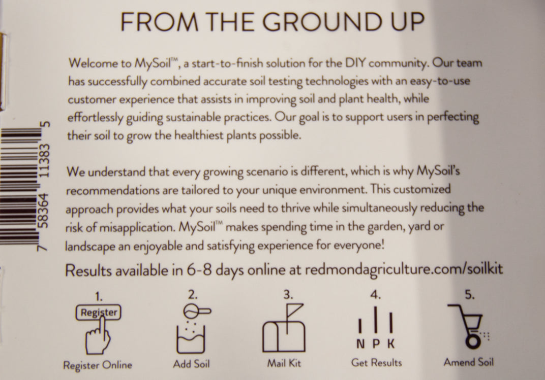 Redmond Soil Test Kit image 1
