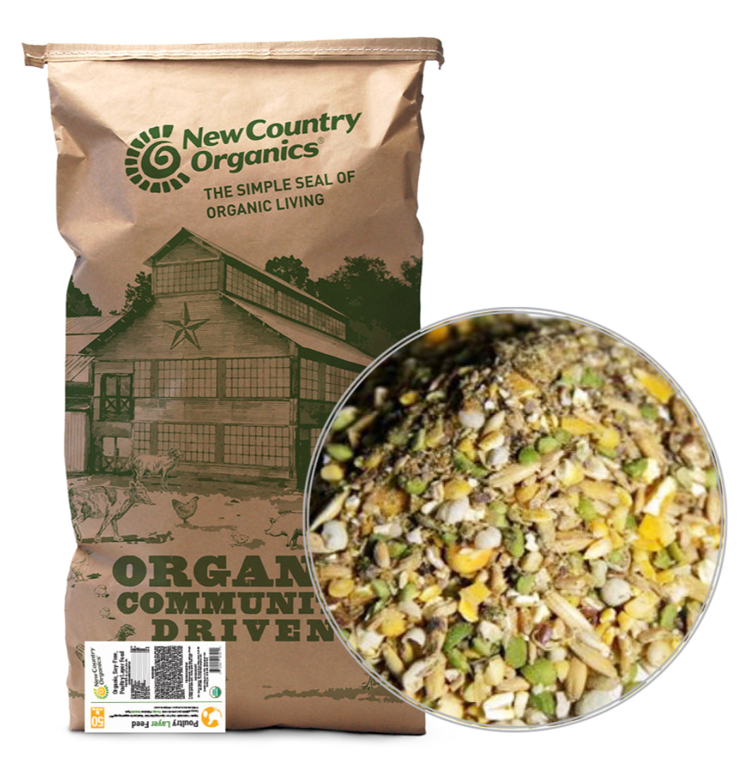 Organic Classic Grind Layer Feed, 50lbs image 0