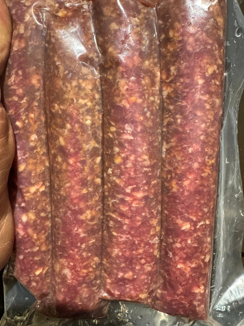 💯 Grass Fed Lamb Links Hot Italian