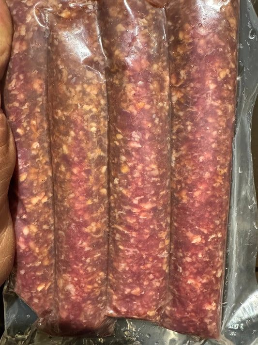 💯 Grass Fed Lamb Links Hot Italian