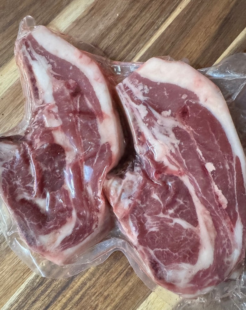 💯 Grass Fed Lamb Shoulder Chops