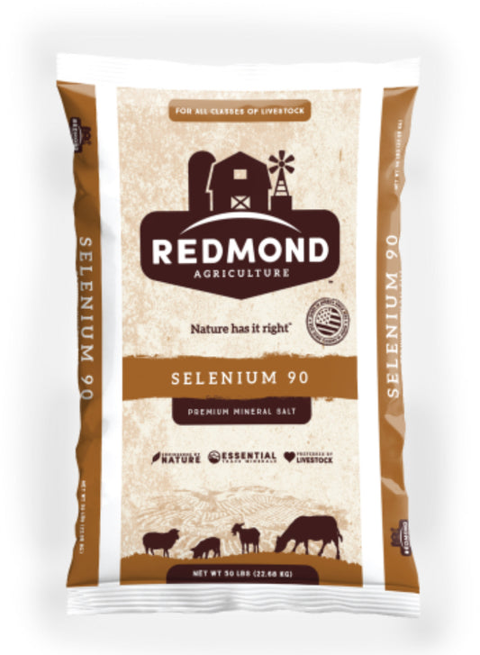 Redmond Salt Selenium 90 ppm, 50lbs image 0